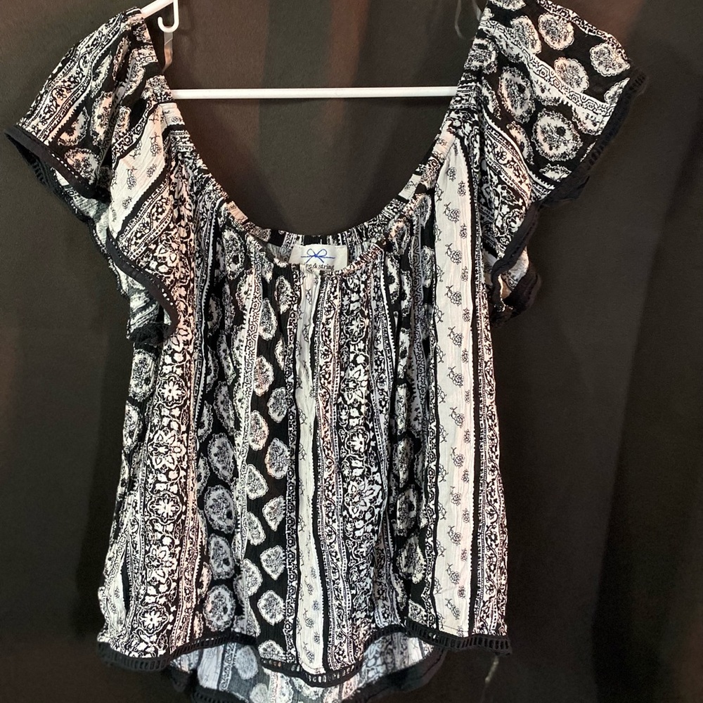Off the shoulder top